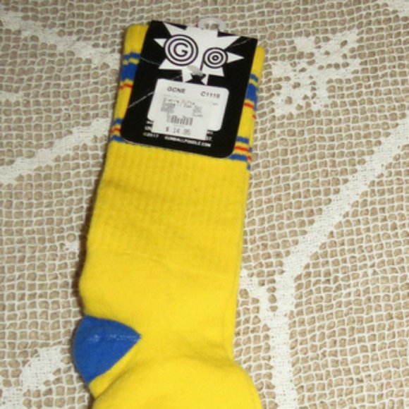 Gumball Poodle NERD Socks  Mens size 8 or below - Picture 3 of 4